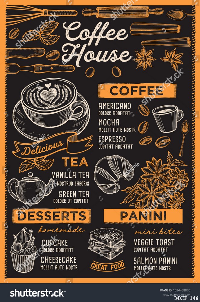 Tranh dán tường quán cà phê MCF-146